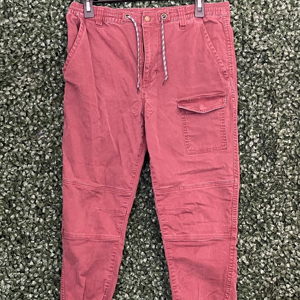 Small Burgandy Joggers